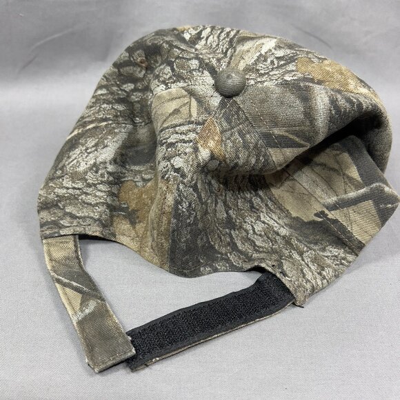 NWTF Strapback Cap Hat OC Outdoor Realtree Green Camouflage Turkey Hunting Mens - Picture 8 of 14